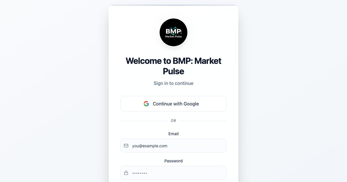 Base44 Market Predictor
