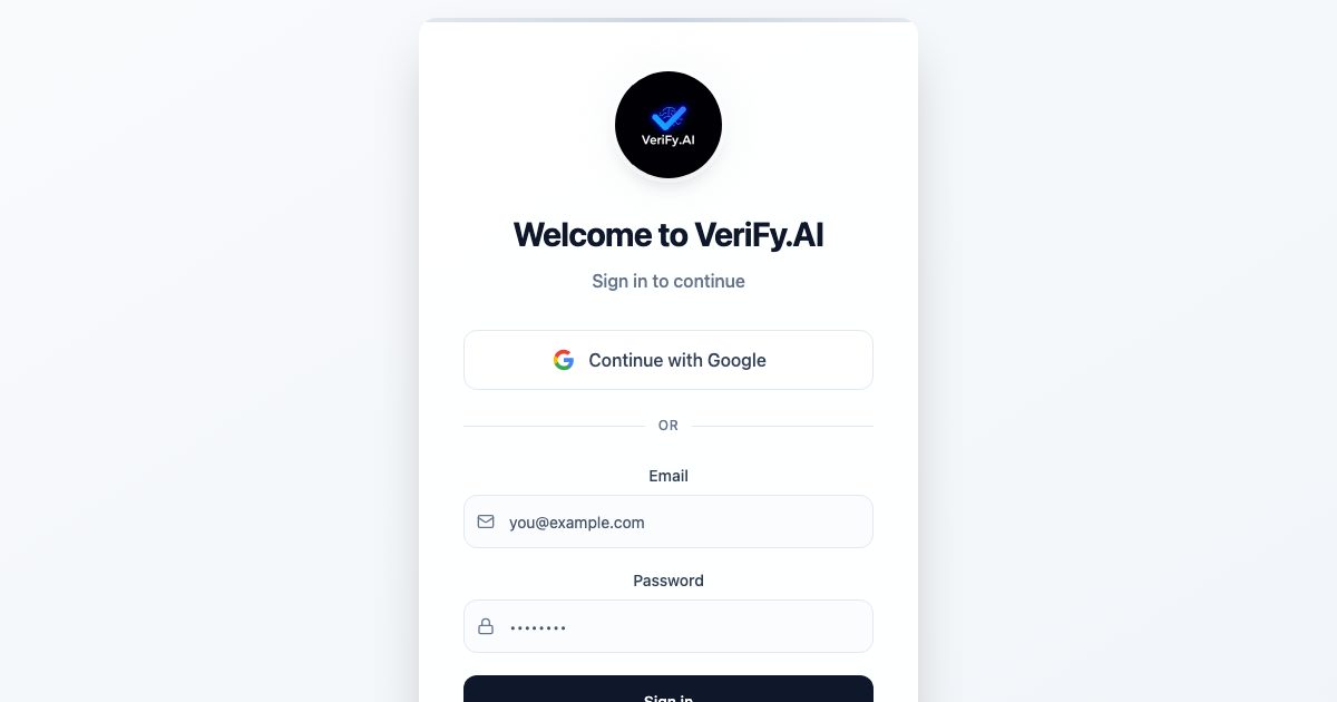 VerifyAI
