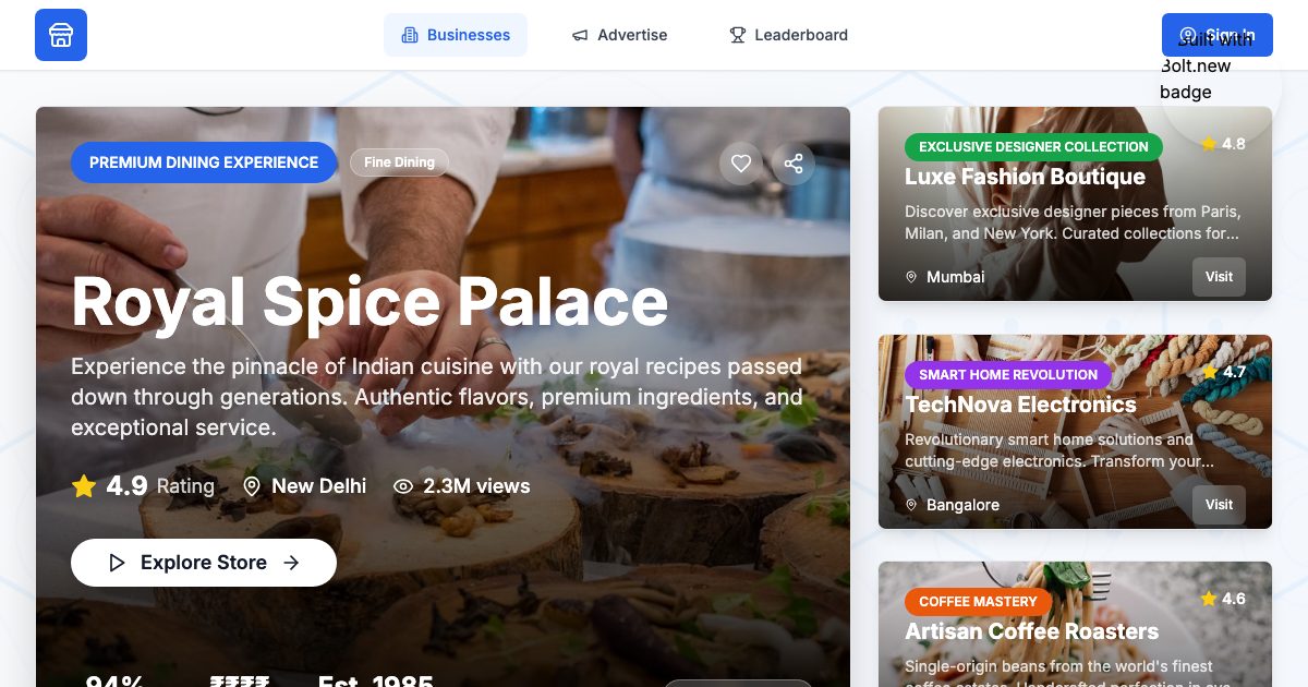 Local business connect