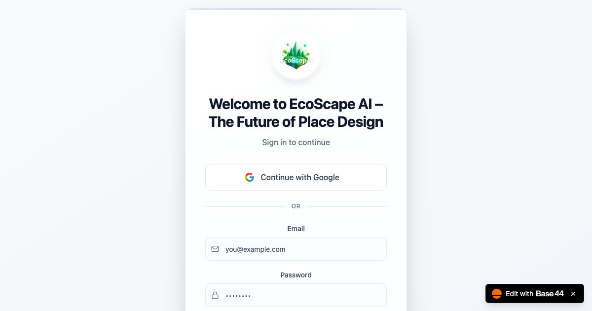 EcoScape AI