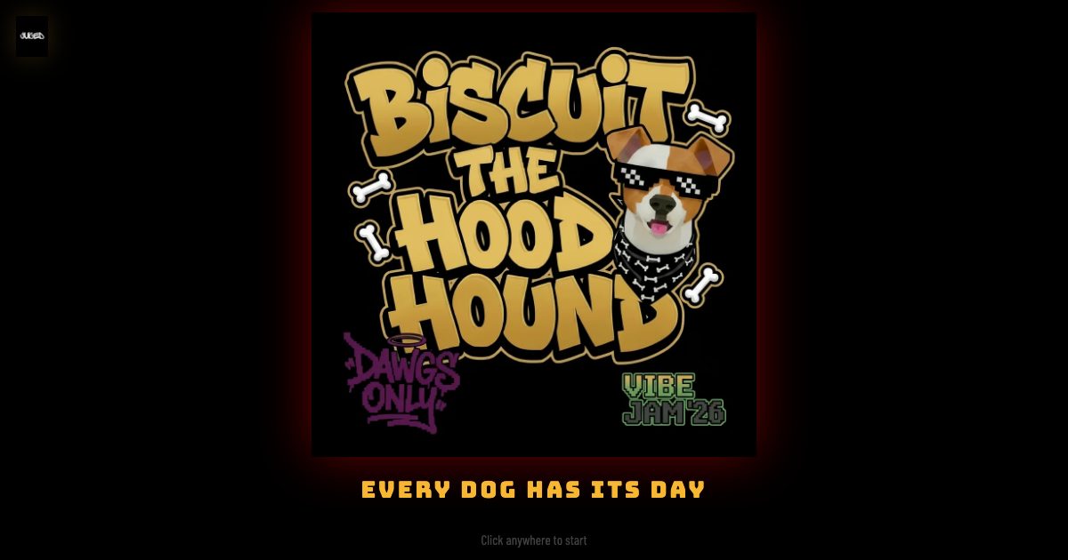 Biscuit the Hood Hound