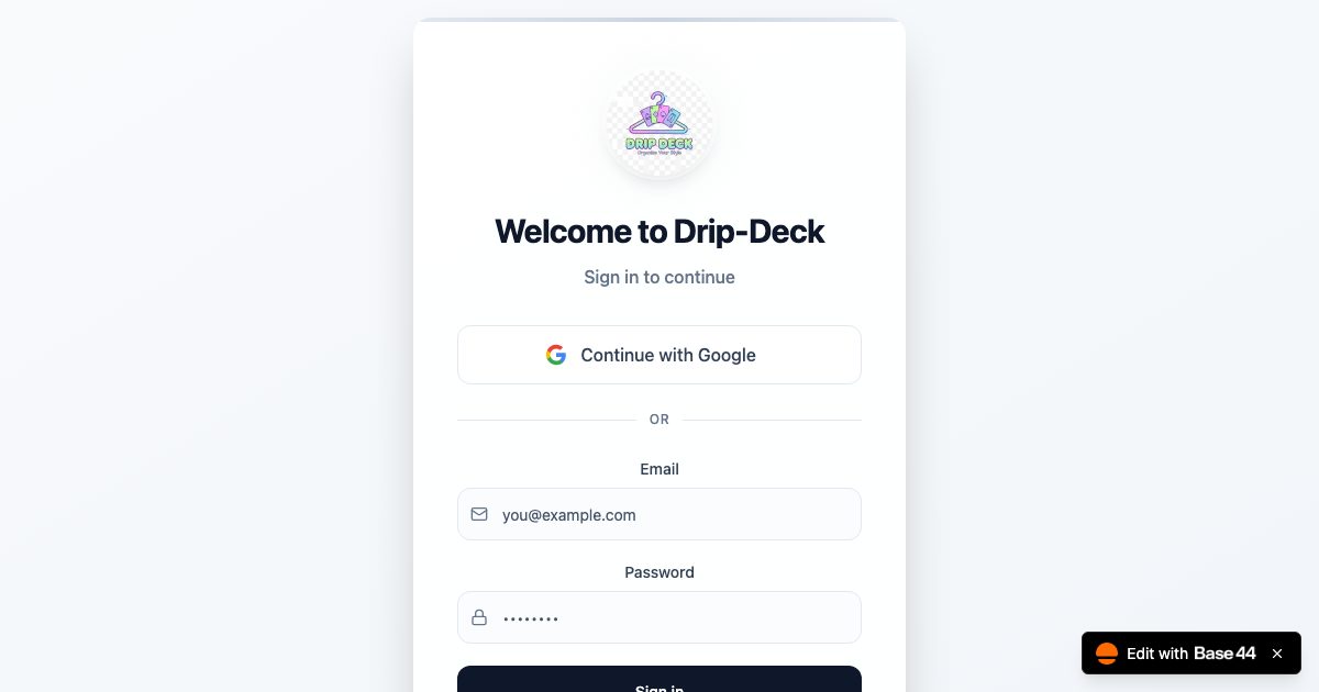 Drip Deck (Prototype)