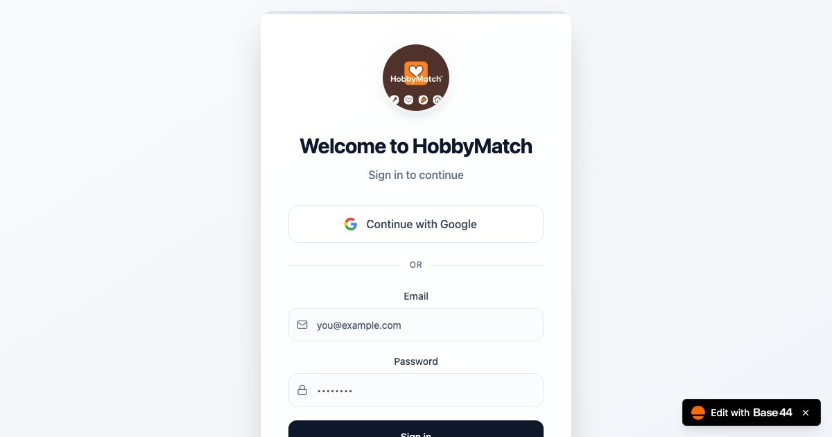 hobbymatch