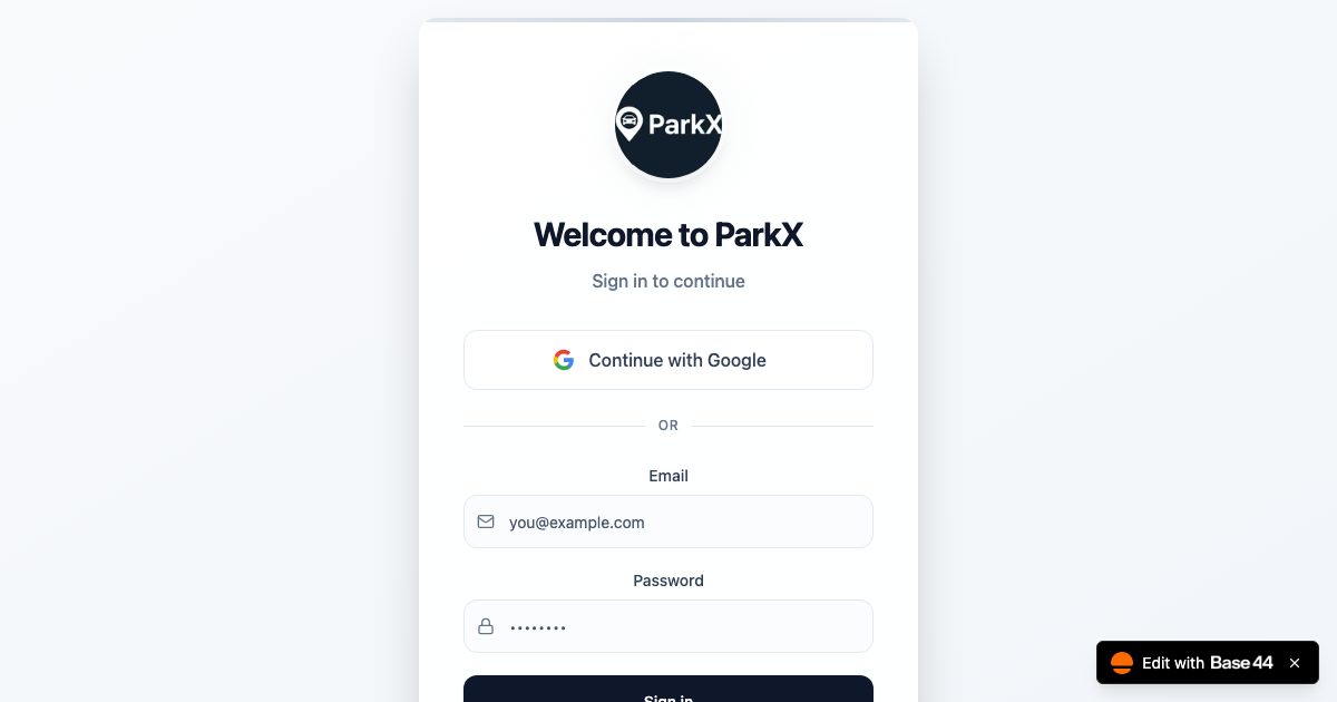 ParkX